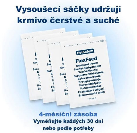 PetSafe® Sáčky na absorpci vlhkosti pro krmítko PetSafe® FlexFeed 4ks