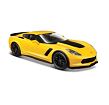 Maisto - 2015 Corvette Z06, gelb, 1:24