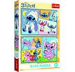 Puzzle 2x70 Lilo&Stitch - Se Stitchem není nuda 27,5x18cm v krabici 19x29x4cm