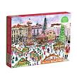Galison Puzzle Vánoční trh 1000 dílků