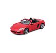 Bburago - Auta HOBBY, Porsche 718 Boxster, tmavě červená, 1:32