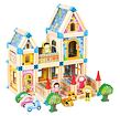 2Kids Toys Dřevěná stavebnice Zámek barevný