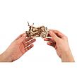 Ugears 3D dřevěné mechanické puzzle Vojenské nákladní auto