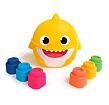 Clemmy baby - Baby Shark - Kleiner Eimer mit Blöcken