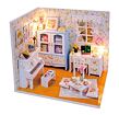 Zwei Kinder Miniaturhaus Hemioli's Zimmer
