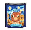 Mudpuppy Puzzle Vincat van Gogh Kunst Katzen in einer Dose 100 Teile