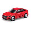 Maisto RC - DIE-CAST METAL mit Beleuchtung, 1:41, Audi e-tron Sportback, rot, 2,4GHz, USB, XTR, Blue