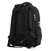 PIXIE CREW Studentenrucksack schwarz mit kleinem Panel