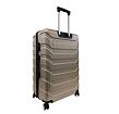 Bavy Cestovní kufr skořepinový 28" Ribs Gold beige