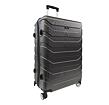 Bavy Cestovní kufr skořepinový 28" Ribs Dark grey