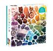Galison Puzzle Duhové krystaly 500 dílků