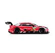 Bburago - RACE, Audi Sport RS 5 DTM 2018, #33 René Rast, červená, 1:32