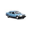Bburago - Auta HOBBY, Mercedes-Benz 190 E 2.6, modrá metalíza, 1:24