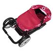 Kinderwagen für Puppen 2in1 - Bella Poppy Red