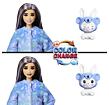 Barbie CUTIE REVEAL BARBIE V KOSTÝMU - ZAJÍČEK VE FIALOVÉM KOSTÝMU KOALY