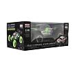 Auto RC pick up terénní plast 25cm 2,4GHZ na baterie šedo-zelený v krabici
