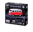 Maisto RC - DIE-CAST METAL mit Beleuchtung, 1:41, Volkswagen Van Samba, rot, 2,4GHz, USB,XTR,Bluetoo