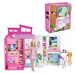 Barbies Haus mit einer Puppe