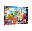 Puzzle Premium Plus - Čajový čas: Pohled na Londýn 1000 dílků 68,3x48cm v krabici 40x27x6cm