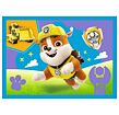 Puzzle 4v1 Štěňata v běhu Tlapková patrola/Paw Patrol 28,5x20,5cm v krabici 28x28x6cm