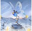 RoboTime 3D mechanická skládačka Modrý motýl