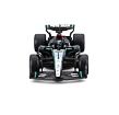 Bburago - RACE Formule F1 v dekorativním boxu, Mercedes-AMG Petronas W15 (2024), #63 G.Russell, 1:43