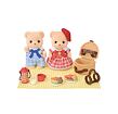 Sylvanian Families Sušenkoví medvídci sestra a bratr na pikniku