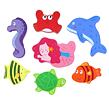 2Kids Toys Dřevěné puzzle Podvodní svět propojitelné
