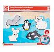 Hape Puzzle na desce - Polární zvířátka