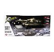 Tank RC plast 27cm 27MHz na baterie+dobíjecí pack se zvukem