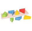 Bigjigs Toys Einlegepuzzle Brüche Dreiecke