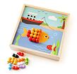 Bigjigs Toys Hölzerne Mosaik Strand