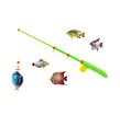 Hra ryby/rybář magnetická plast 5ks+prut plast 39cm