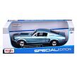 Maisto - Ford Mustang GT Cobra Jet FB 1968, metallblau, 1:18