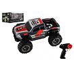 Auto RC Pick up Off-Road Kunststoff 25cm 2,4GHZ Akku grau-rot im Karton