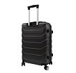 Bavy Cestovní kufr skořepinový 24" Ribs Dark grey