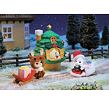 Sylvanian Families Domeček s vánočním stromečkem a baby figurky