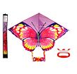 Drak létající motýl nylon 145x97cm v látkovém sáčku 11x100x2cm