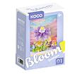 Stavebnice mini KOCO Květinová scenérie plast 6 druhů v krabičce 10x14x6cm 6ks v boxu