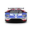 Bburago - RACE, 2017 Ford GT, modro-červená, 1:32
