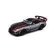 Bburago - Auta HOBBY, Dodge Viper SRT 10 ACR, šedá metalíza-matná černá, 1:24