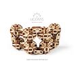 Ugears 3D dřevěné mechanické puzzle Kostka Flexi