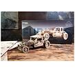 Ugears 3D dřevěné mechanické puzzle The Hot Rod Furious