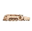 Ugears 3D dřevěné mechanické puzzle MINI Lokomotiva