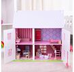 Bigjigs Toys Růžový domek pro panenky