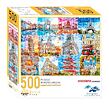 Brain Tree Puzzle Sights in Farben 500 Teile