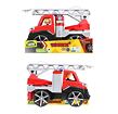 Truxx 2 Feuerwehrleute Spritzwasser Kunststoff 29cm mit Figur