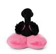 NICI Plüsch Love Schwarzer Schwan mit Herz 10cm, GRÜN