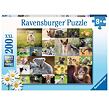 Ravensburger: Collage von Babytieren 200 Teile