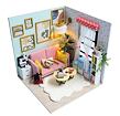 Kinder Miniaturhaus Wohnzimmer Sonnenstrahl